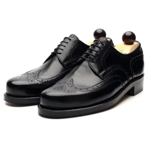 'Budapest' Black Leather Derby Brogues UK 7 EU 41