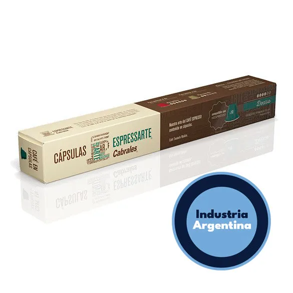 Cabrales Espressarte Deciso Coffee Capsules 55g