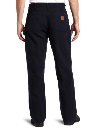 Carhartt B11 Men's Washed Duck Work Dungaree Pant, Midnight, 42W X 30L