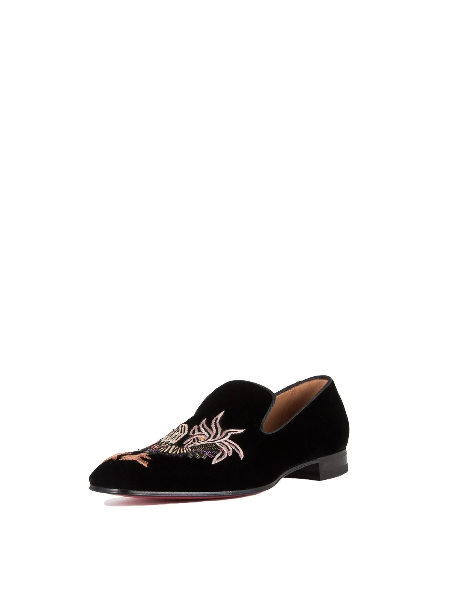 Champgillon Velvet Loafers - Black