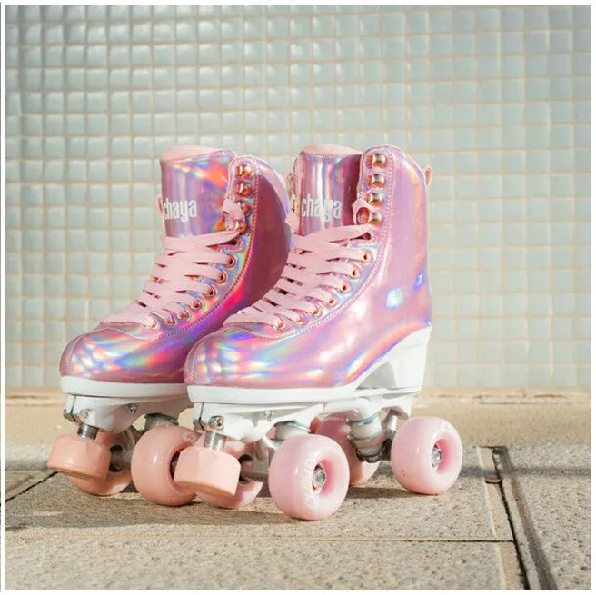 Chaya Melrose Elite Space Holographic Roller Skates