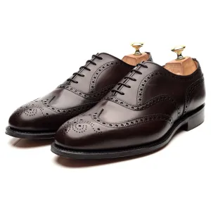 'Chetwynd' Dark Brown Leather Brogues UK 8 G