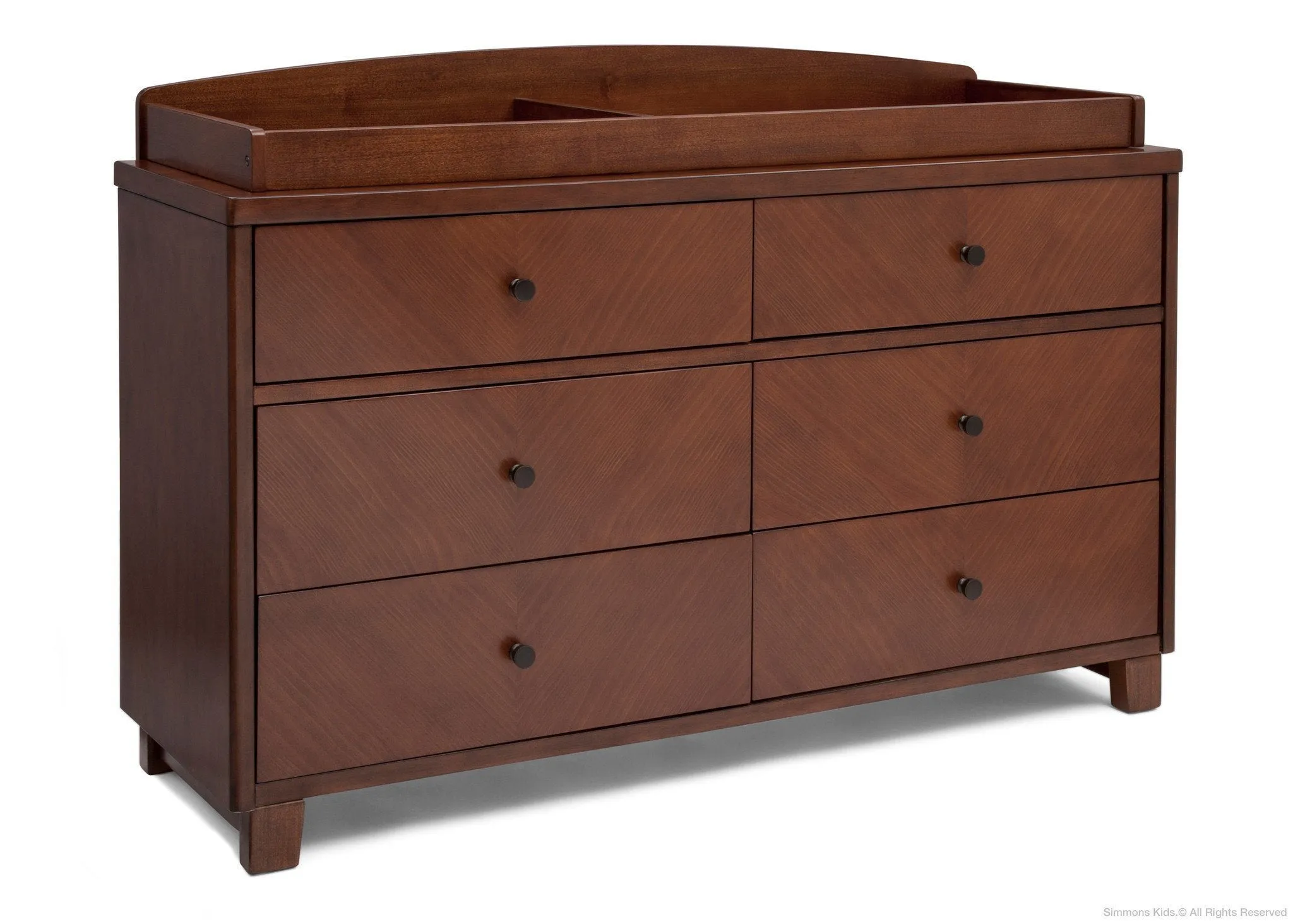 Chevron 6 Drawer Dresser