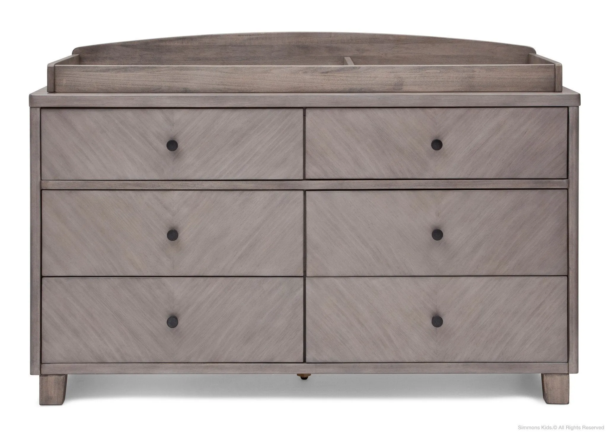 Chevron 6 Drawer Dresser