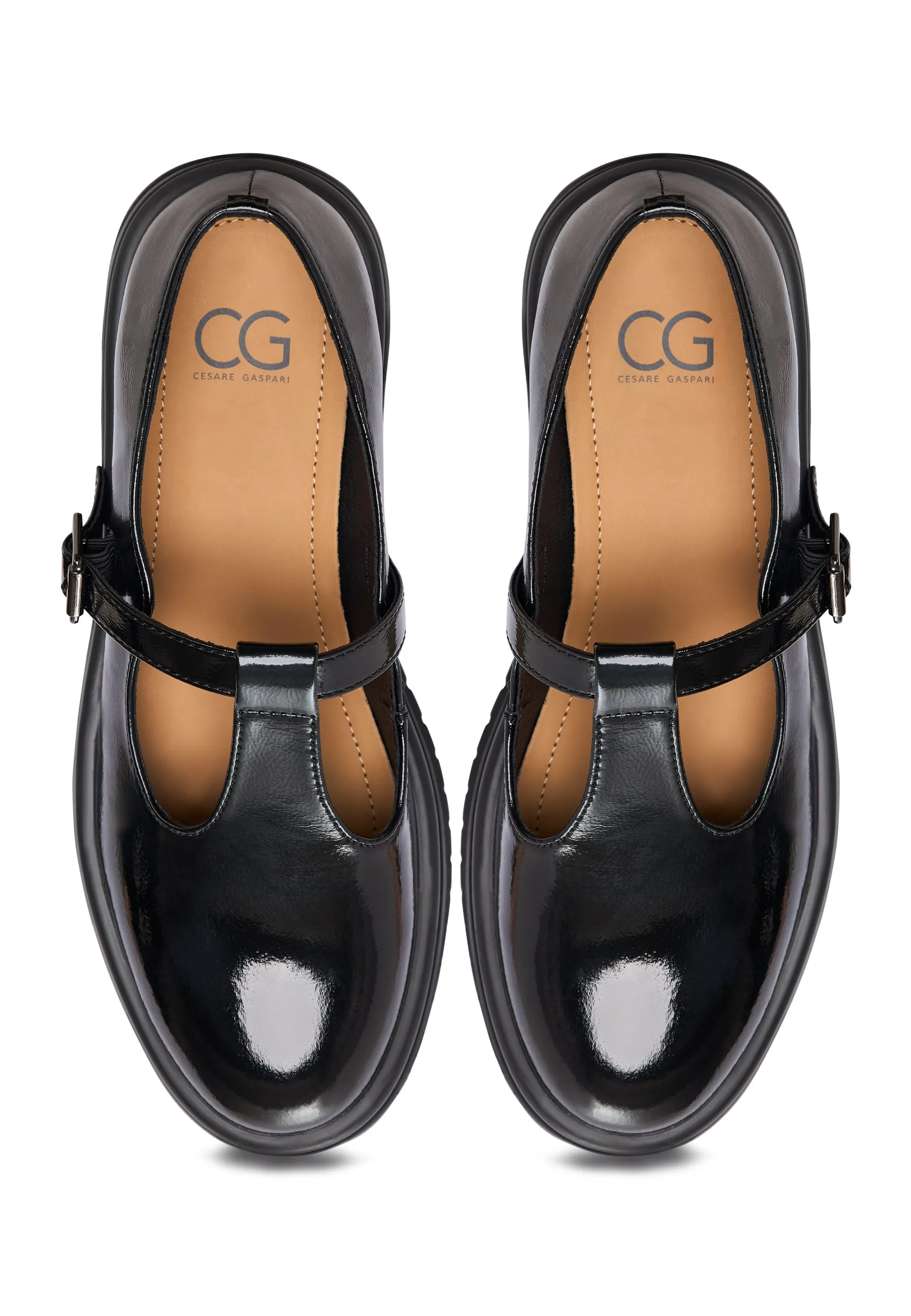 Classic Mary Jane Loafers MayJay - Patent Black