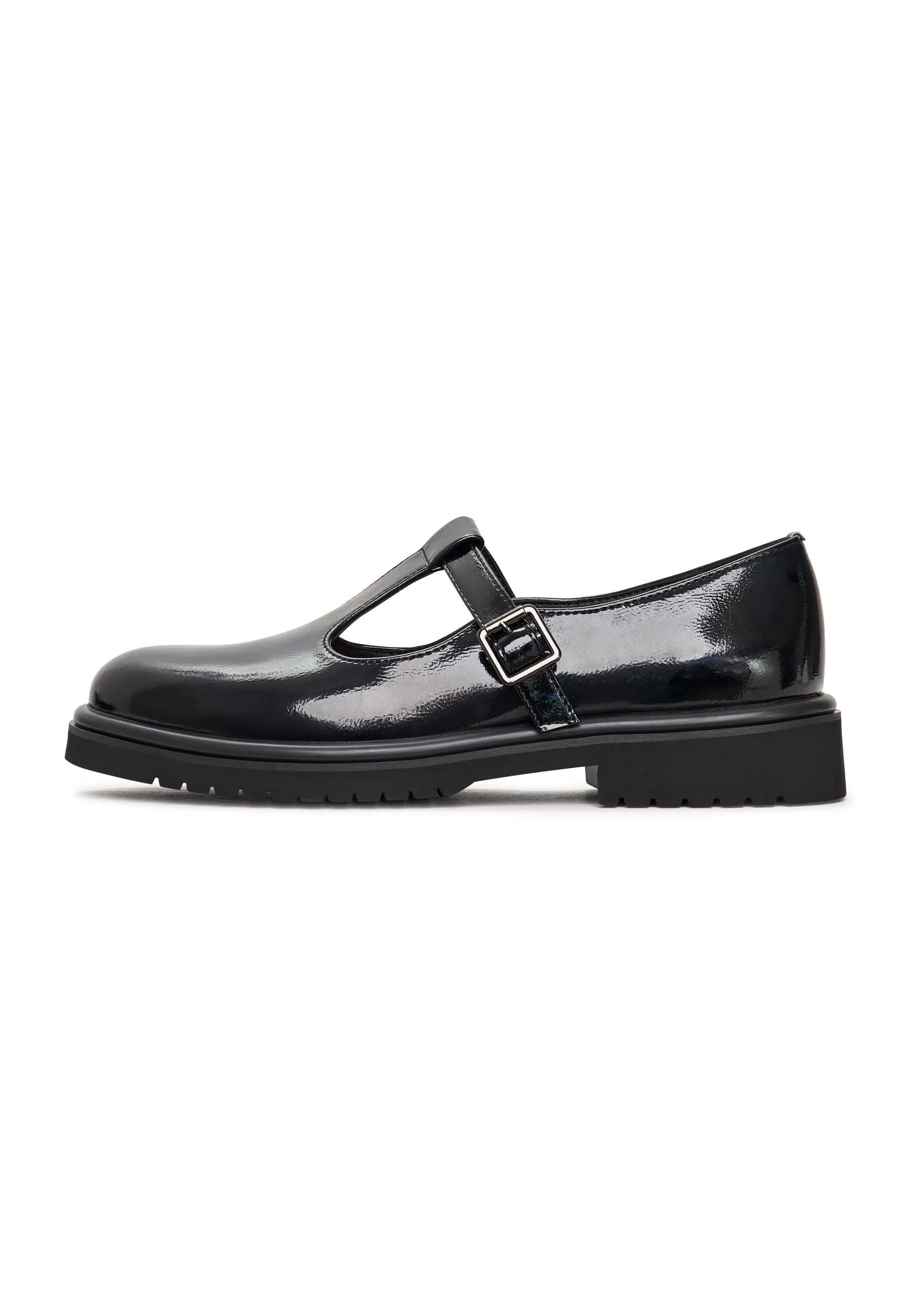 Classic Mary Jane Loafers MayJay - Patent Black