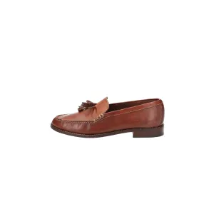 Cole Haan Burnt Bridle Kriss Formal Slip Ons Leather Brown Colour For Men