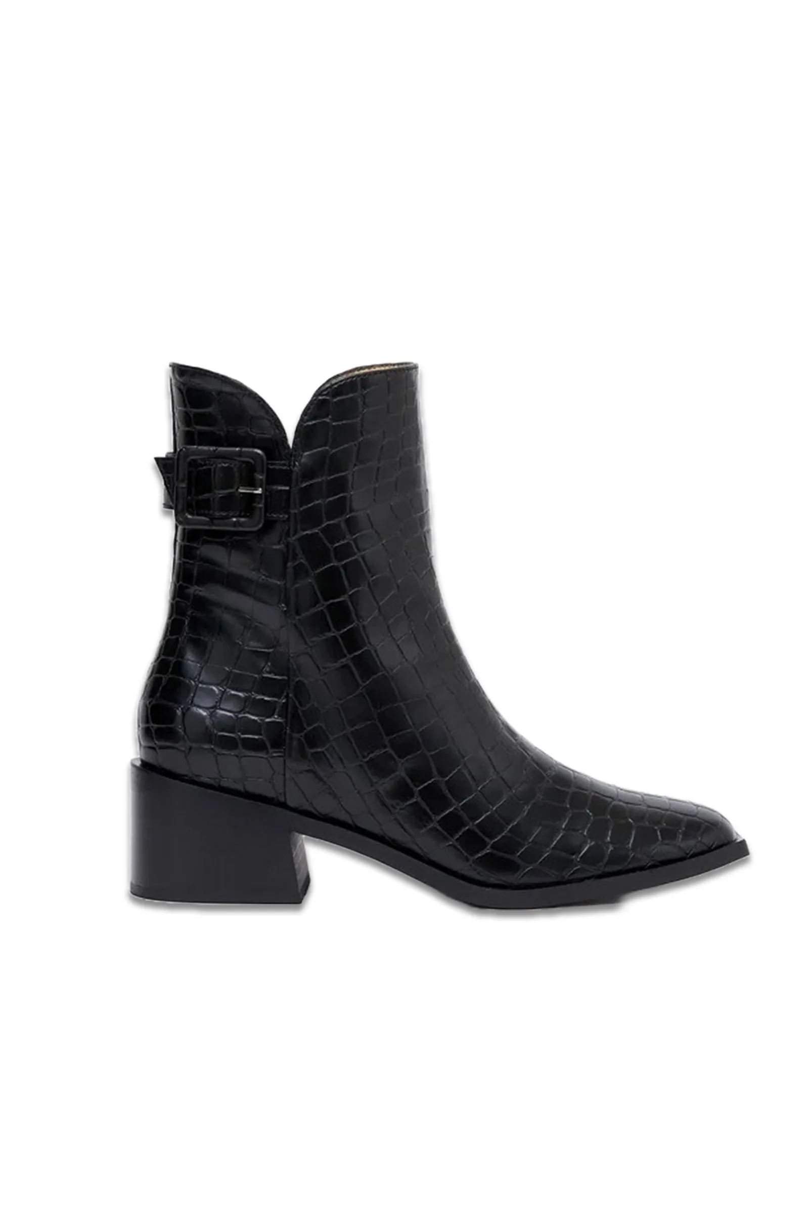 Connic Croc Ankle Boots