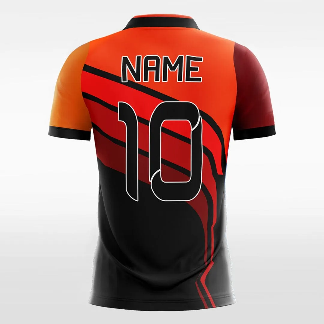 Cool Orange Split - Custom Kids Soccer Jerseys Design Online