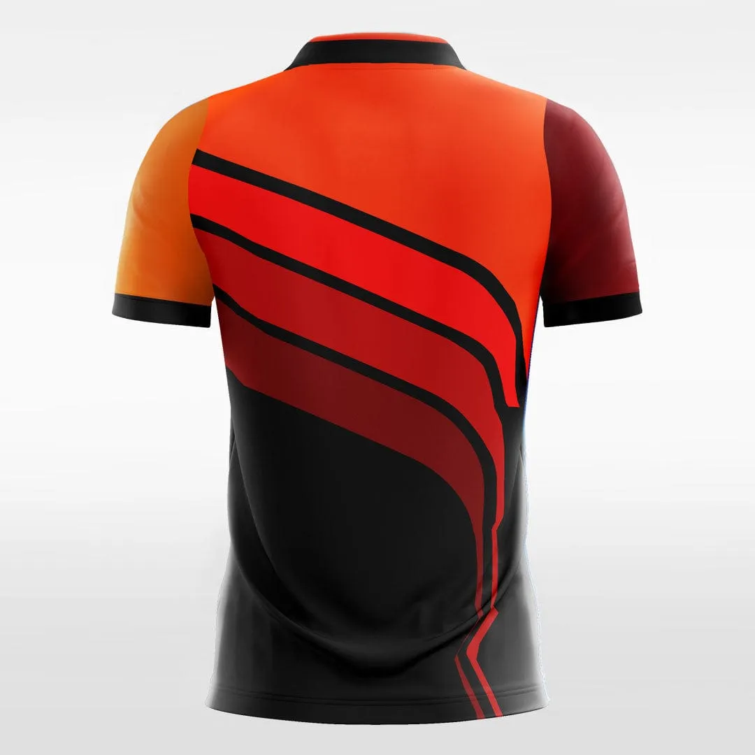 Cool Orange Split - Custom Kids Soccer Jerseys Design Online