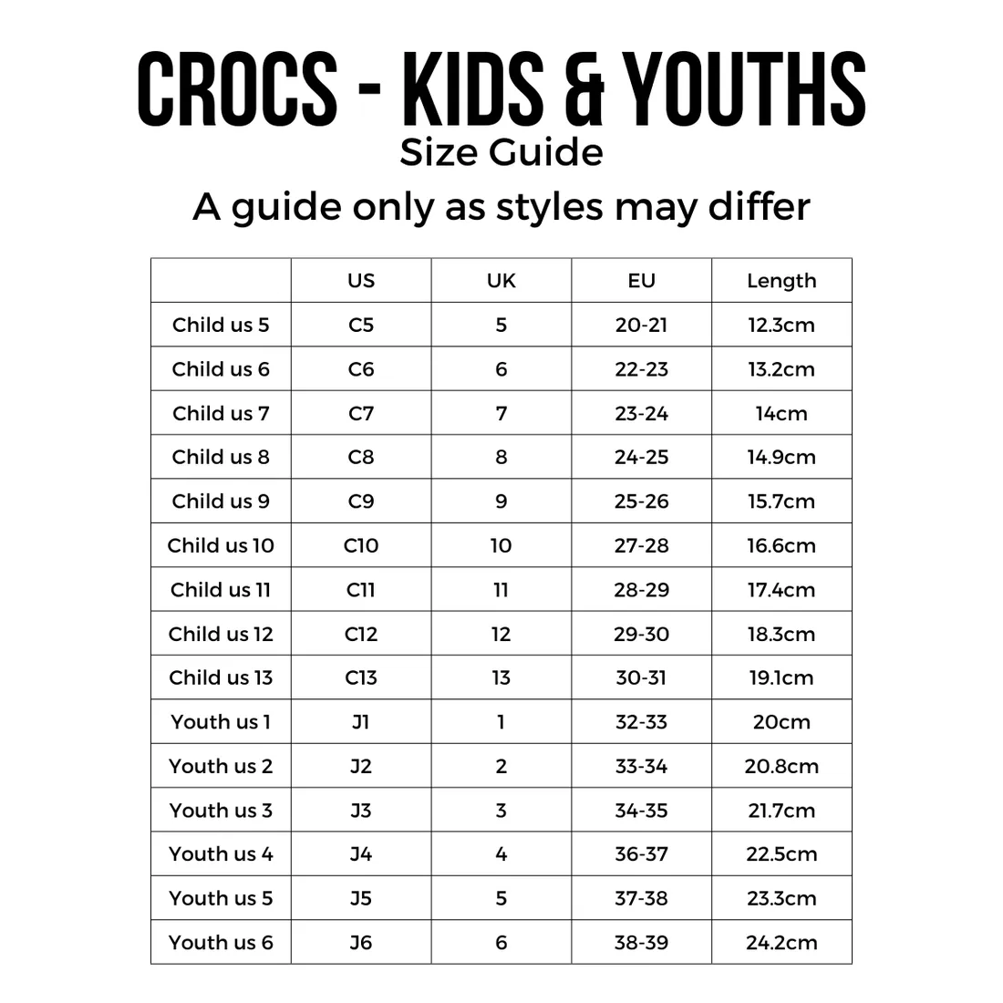 Crocs Kids - Classic BUGS Clog Brown Green - Junior Youths Sizes