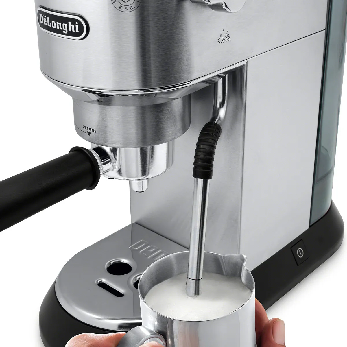 DeLonghi Dedica Arte Manual Espresso Machine, Metal #EC885M