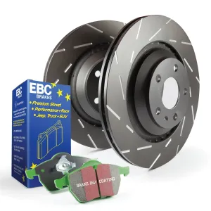 EBC Brakes S2KF1491 S2 Kits Greenstuff 2000 and USR Rotors