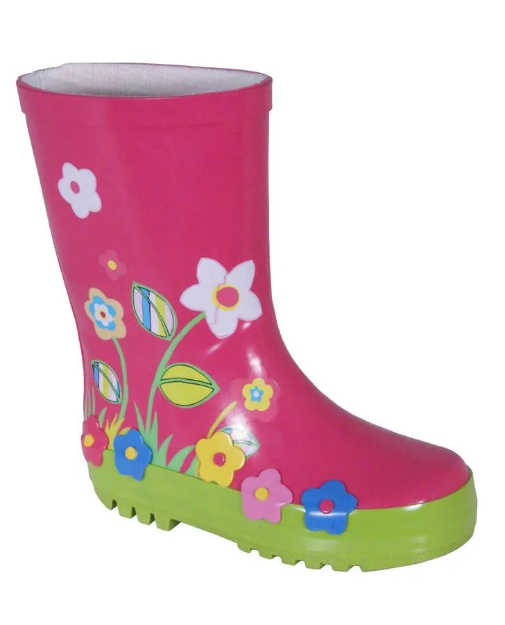 Girls Garden Rain Boots