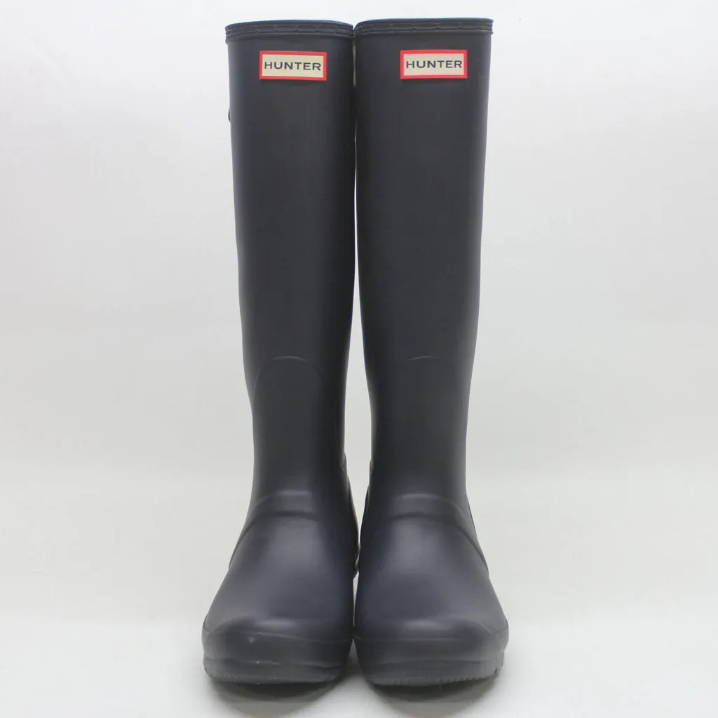 Hunter Womens Boots Original Tall Adjustable Wellington Rain Rubber - UK 7