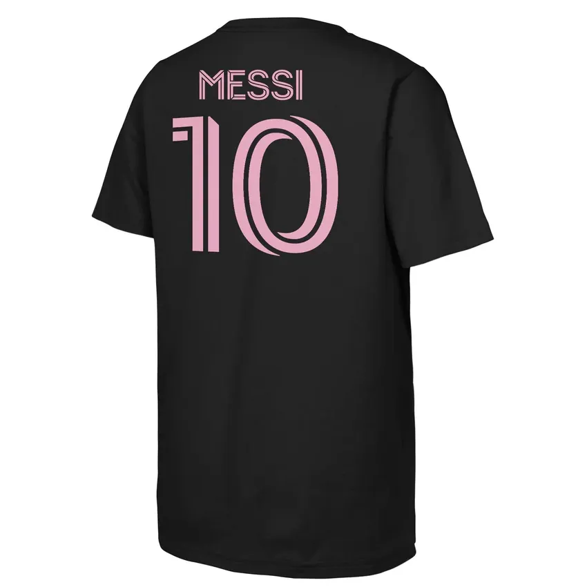 Inter Miami Outerstuff Youth Lionel Messi Name & Number T-Shirt