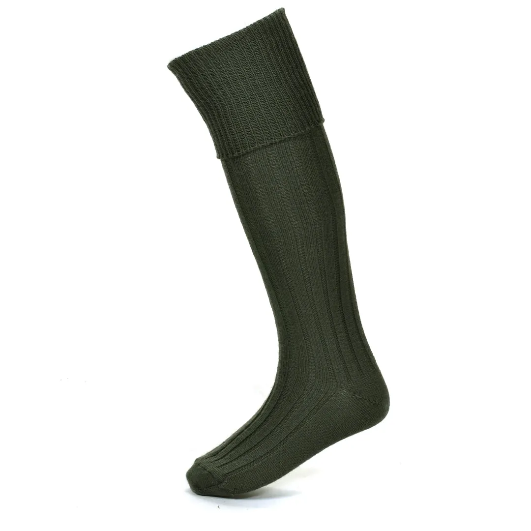 Jura Sock - Spruce by House of Cheviot