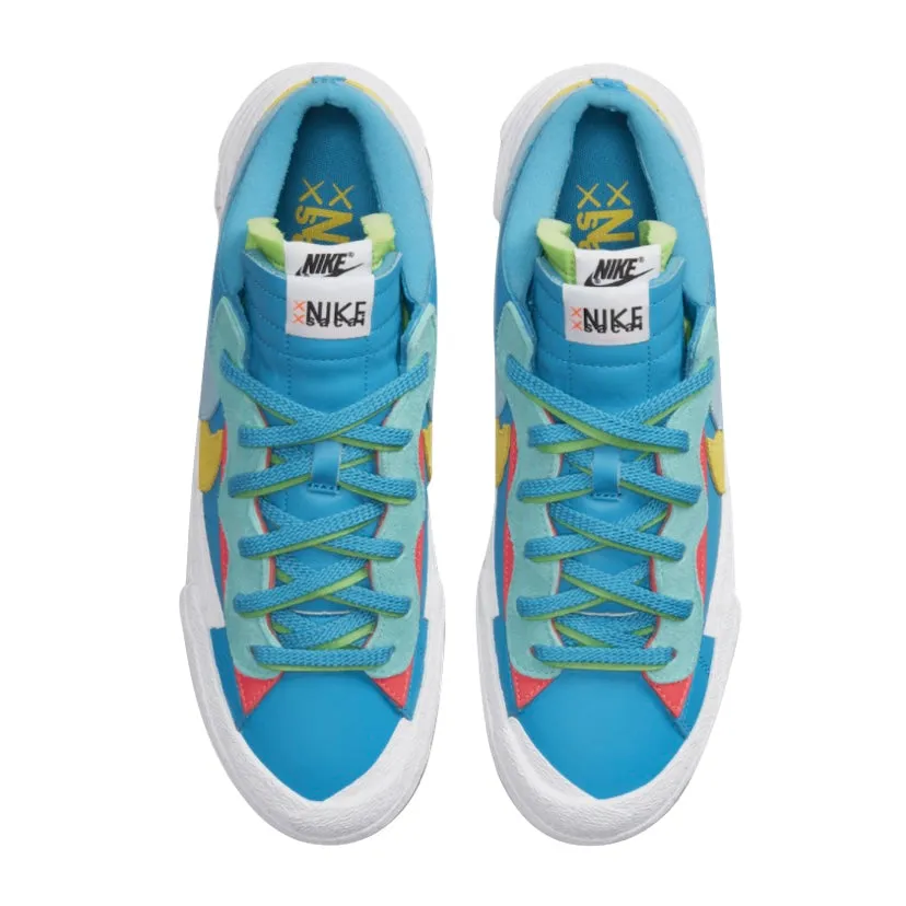 KAWS x Nike x Sacai Blazer Low Neptune Blue Bluecap White