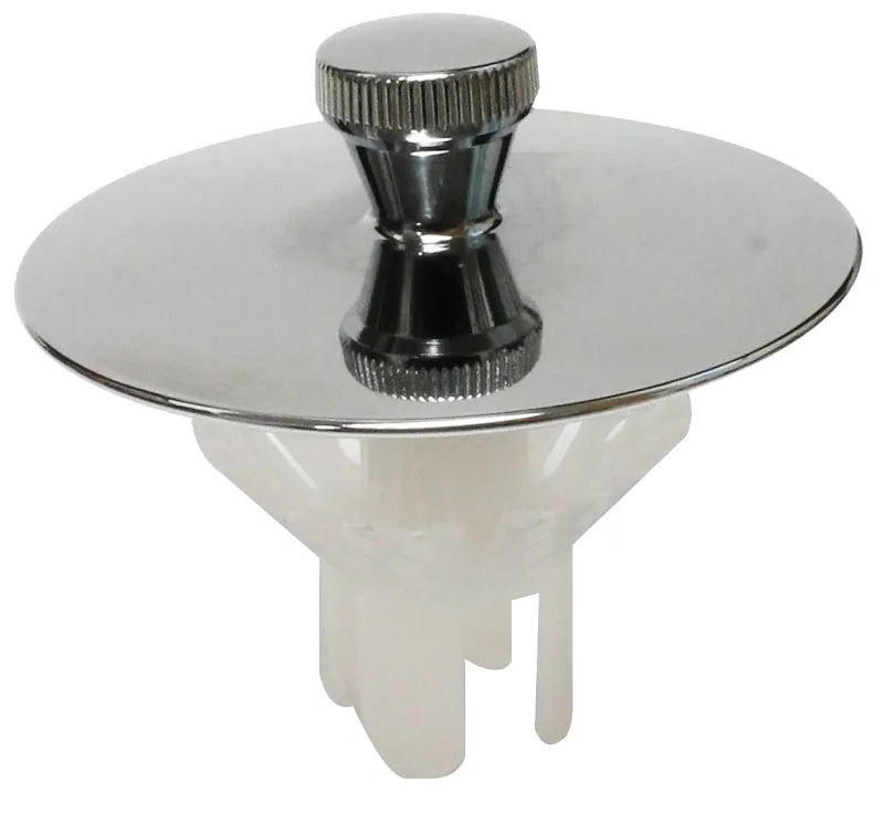 Keeney K826-37 Drain Stopper, Universal, Polished Chrome, For: Most Common Tub Drain Sizes :CD: QUANTITY: 1