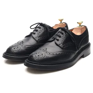 'Keswick' Black Leather Country Derby Brogues UK 8.5