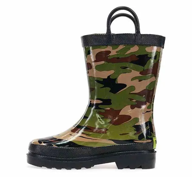 Kids Rain Boot - Camo