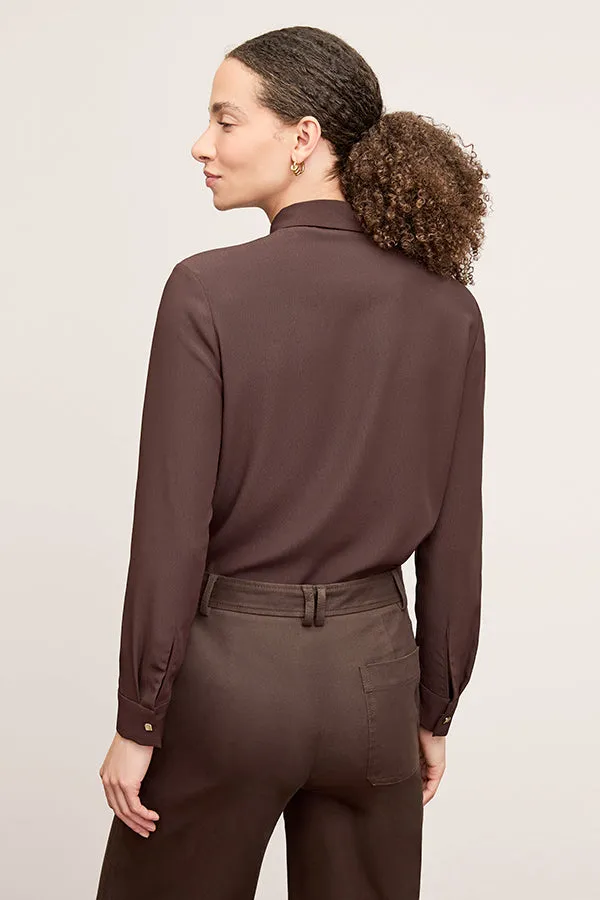 Lagarde Shirt - Eco Soft Wave :: Espresso