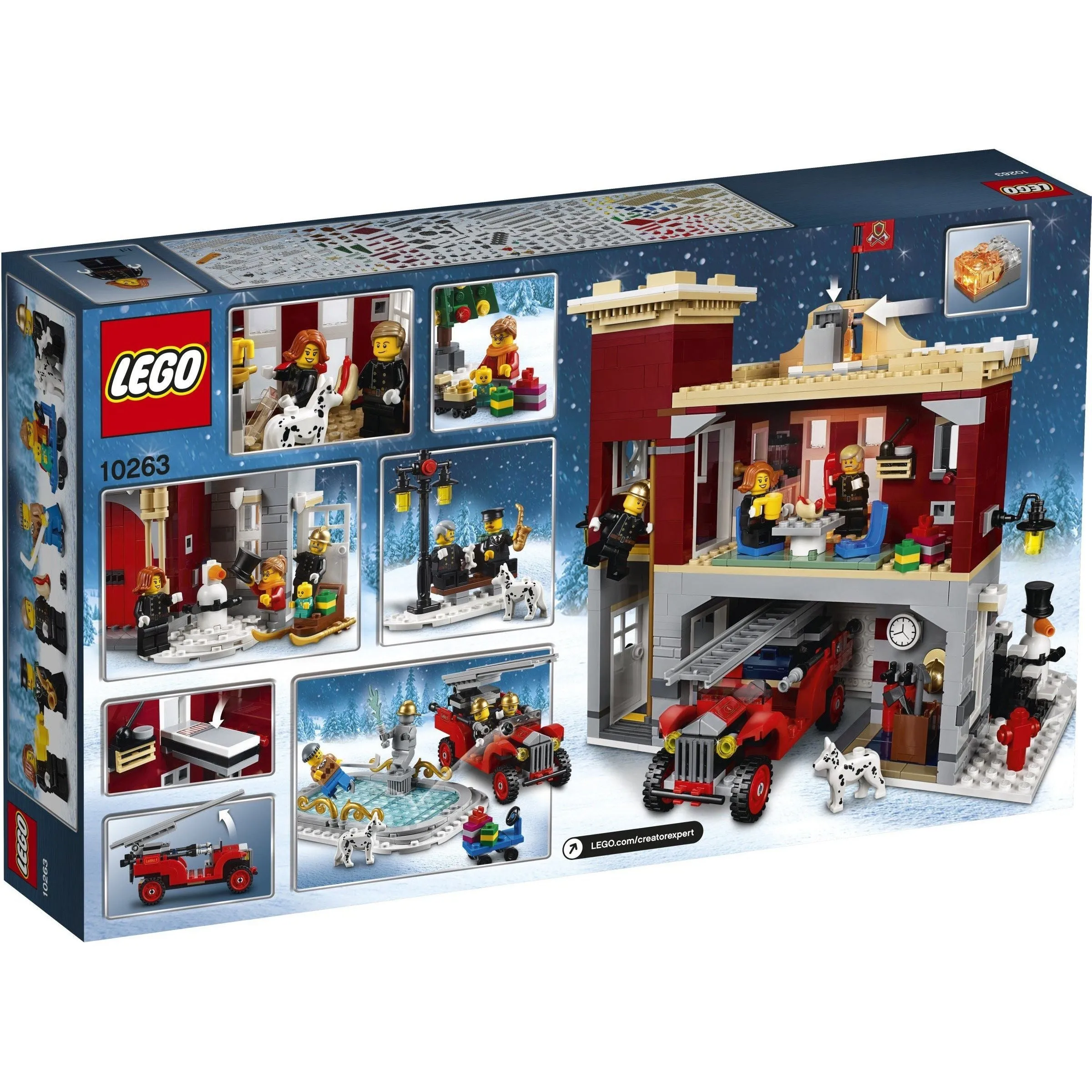 LEGO 10263 Winter Village Fire Station