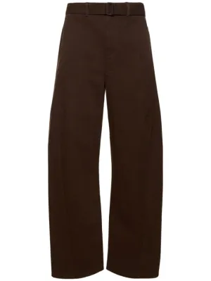 Lemaire   Twisted belted pants 