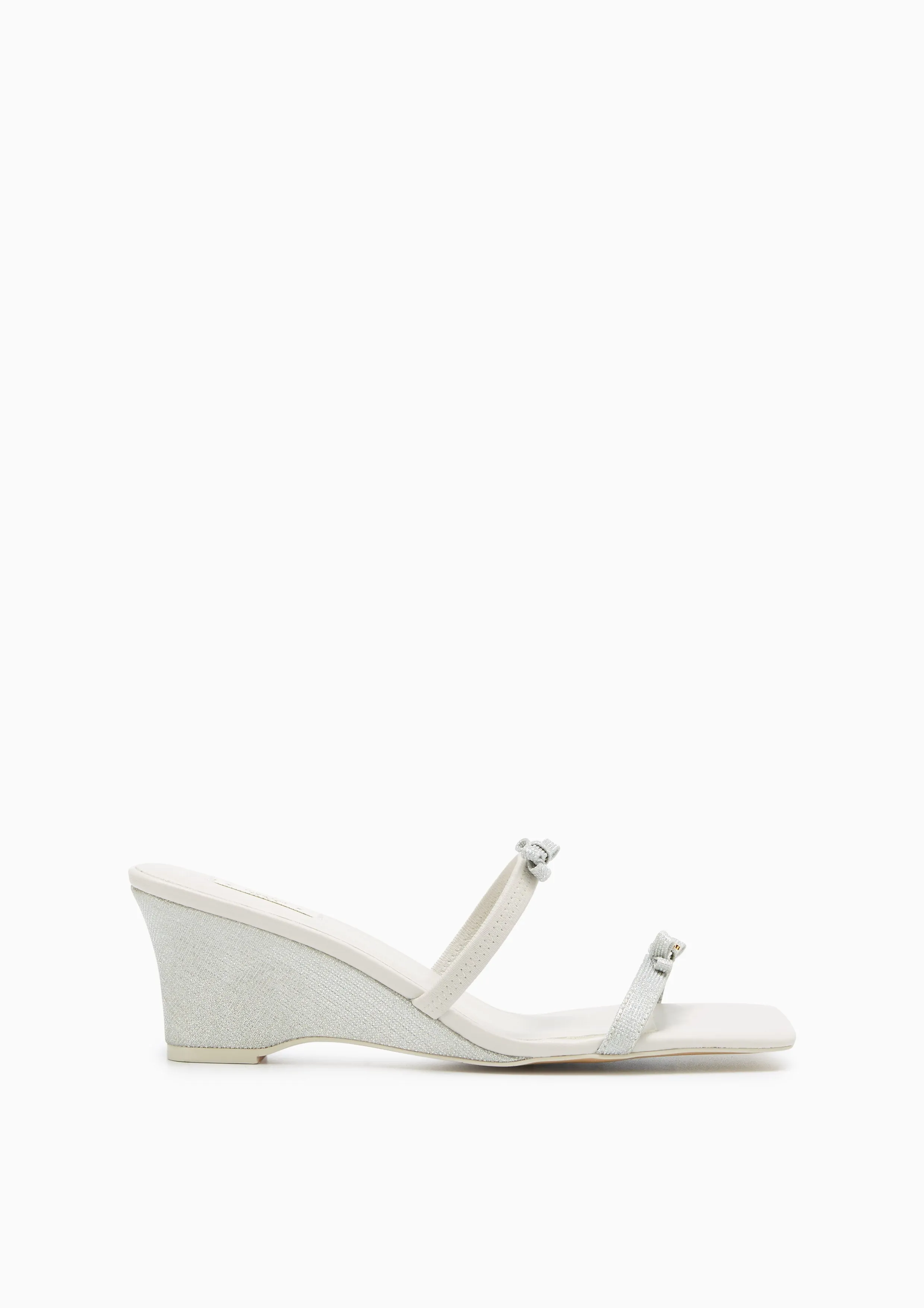 Lemony Flats And Sandals - Silver