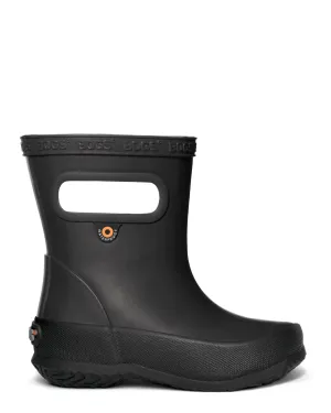 Little Kid's Skipper Solid Rain Boot - Black