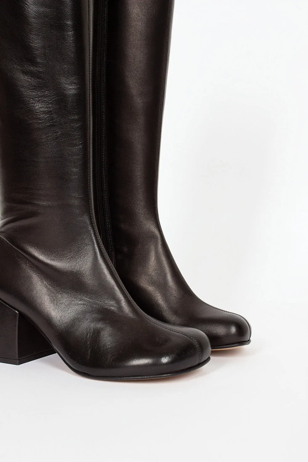 Long Heeled Boots Black