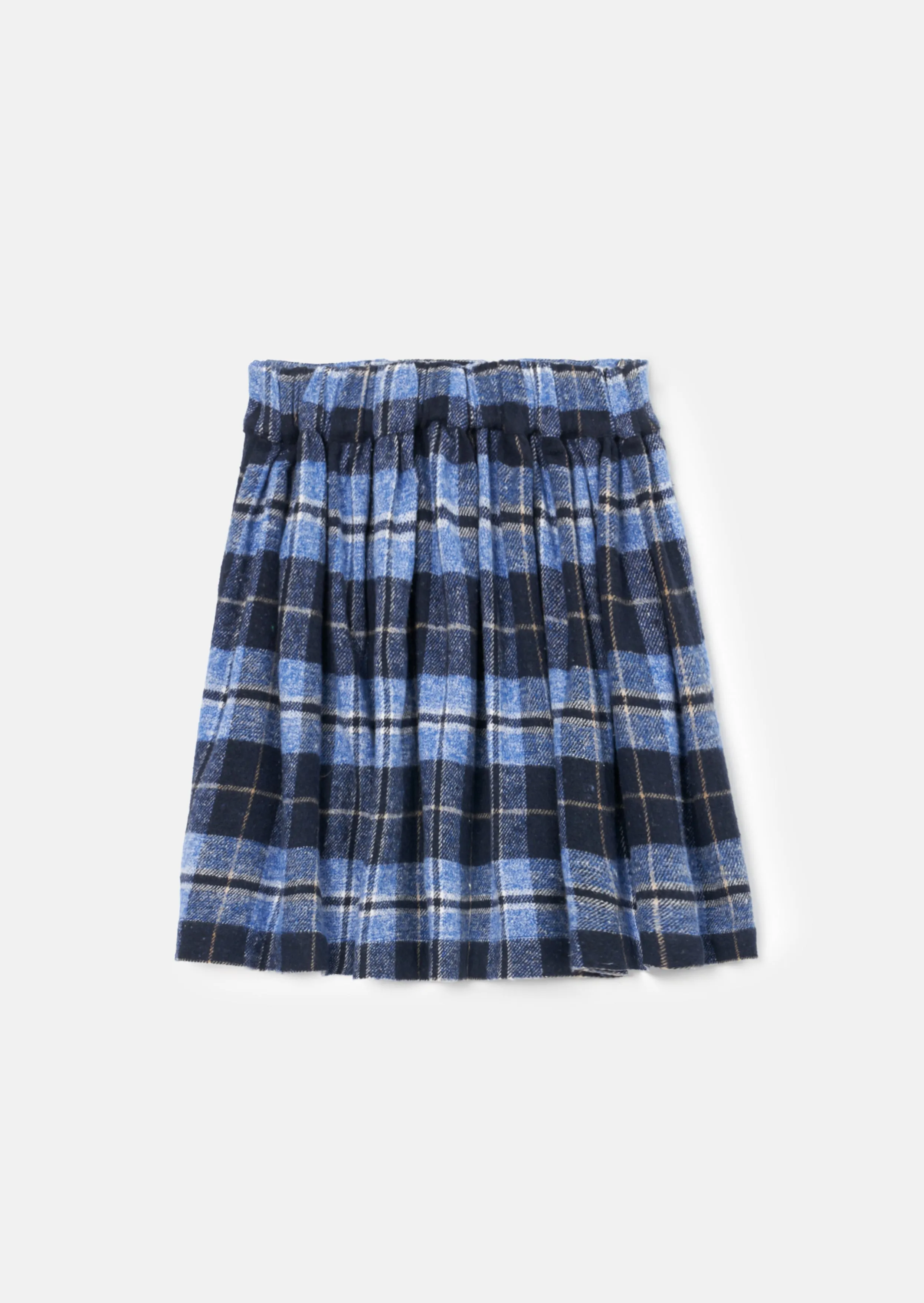 Macy Blue Check Skirt