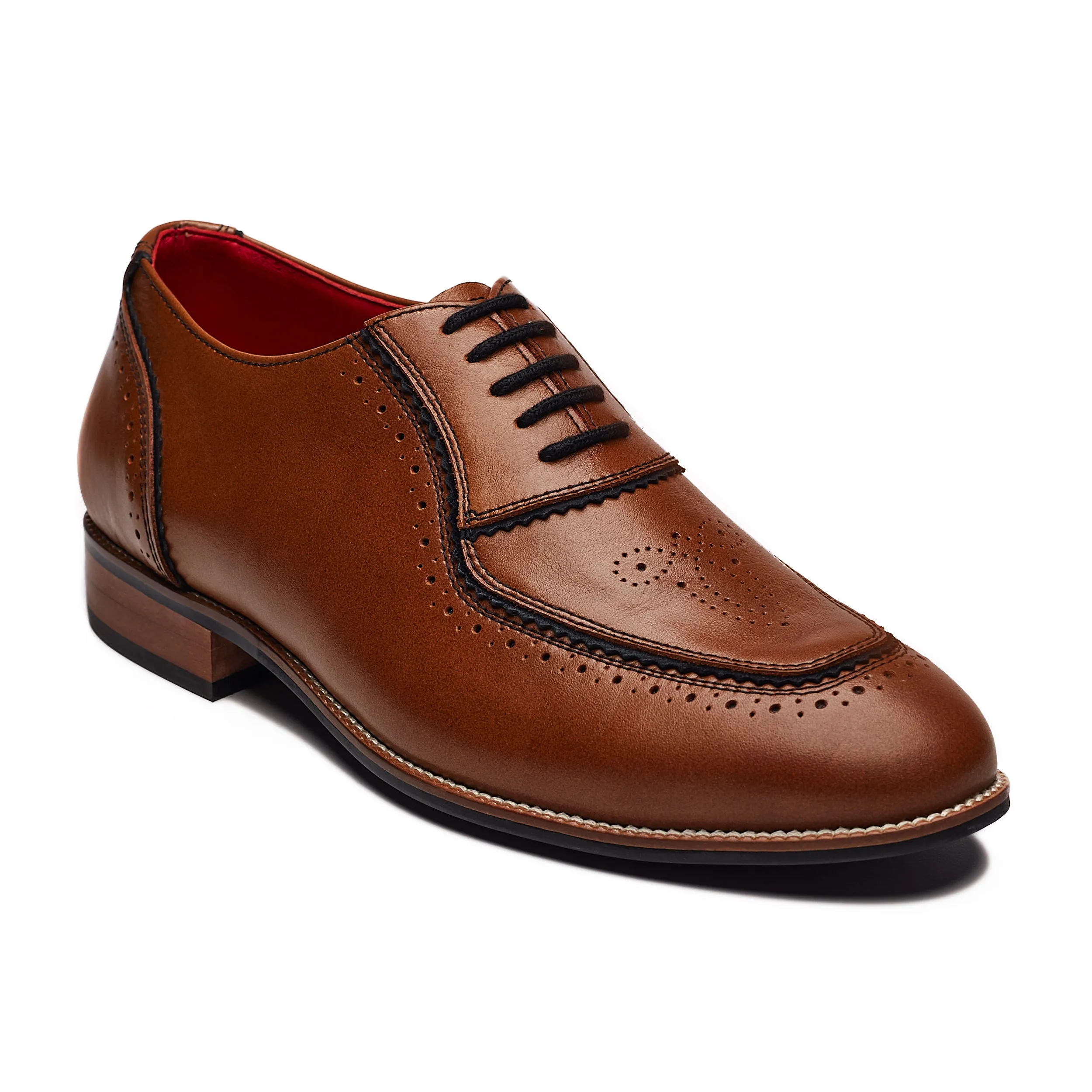 Maharaja Brogues Men – Cedar