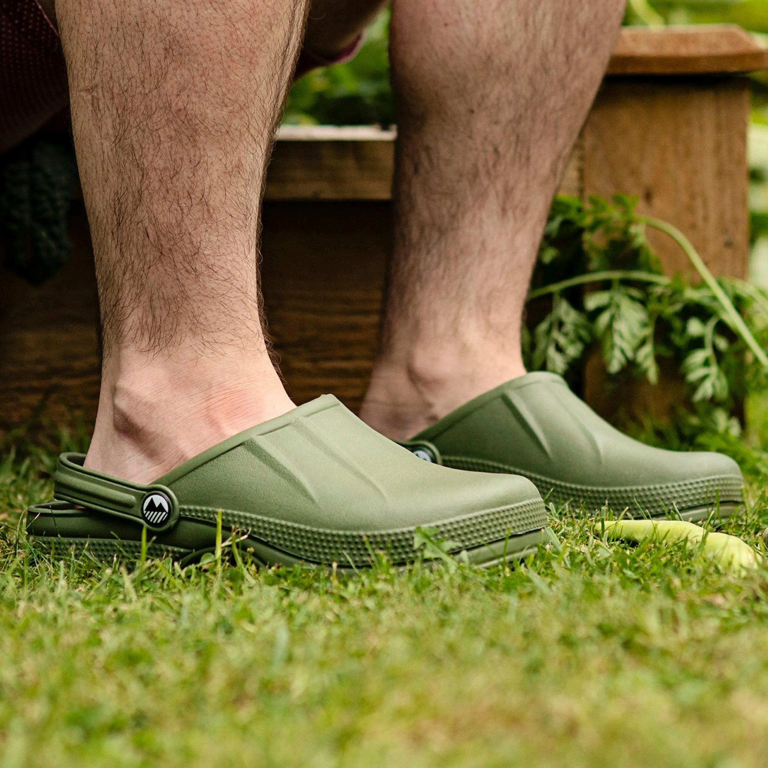 Men's Allonby Classic Garden Clogs - Wide Fit