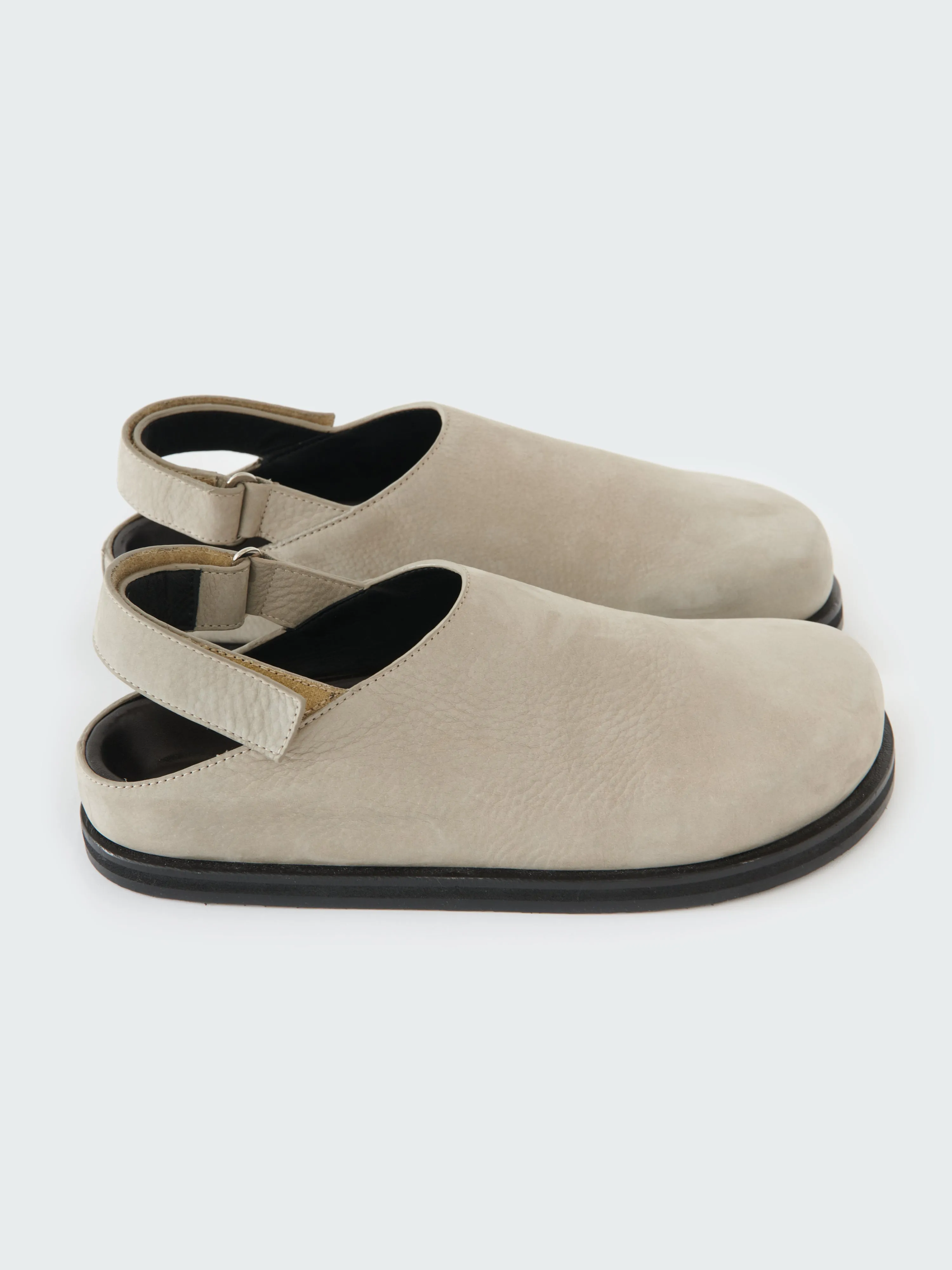 Men's Hardning Clog in Rainy Day Grey