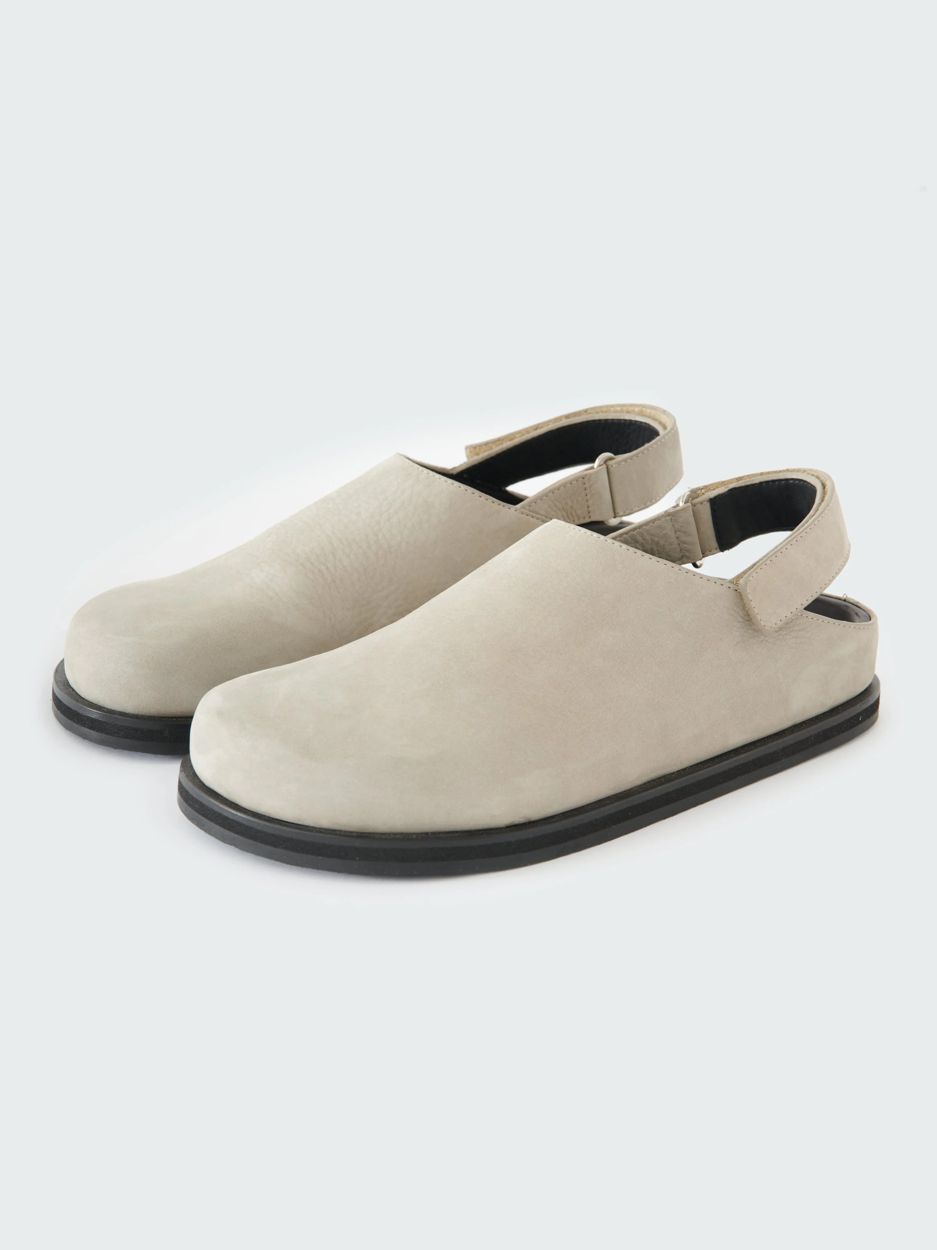 Men's Hardning Clog in Rainy Day Grey