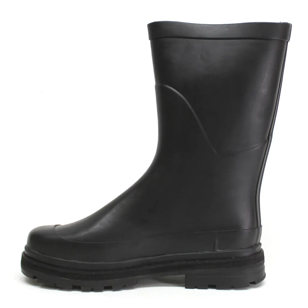 Mid Rain Rubber Women's Mid Calf Wellington Boots