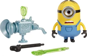 Minions The Rise of Gru Loud N’ Rowdy Stuart Talking Action Figure with Fart Cannon Toy