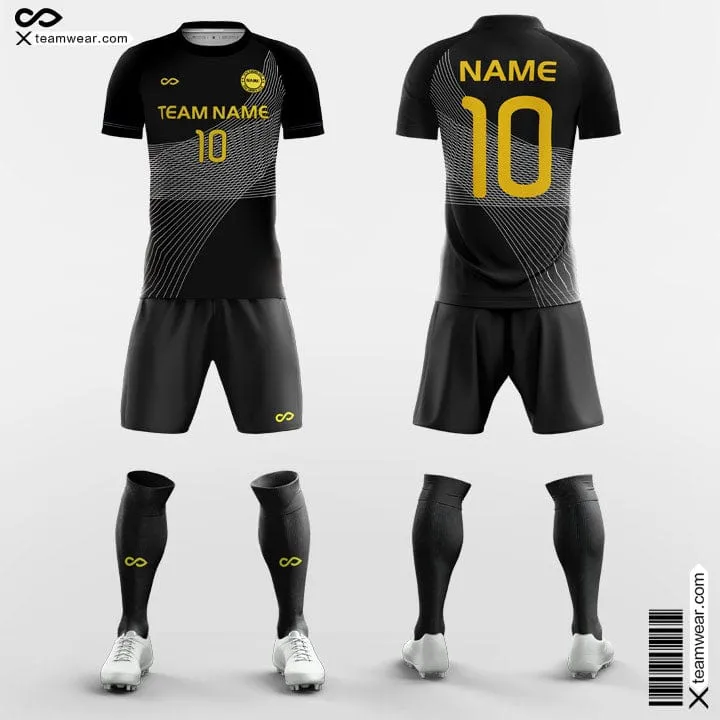 Moire Pattern - Custom Soccer Jerseys Kit Sublimated for League