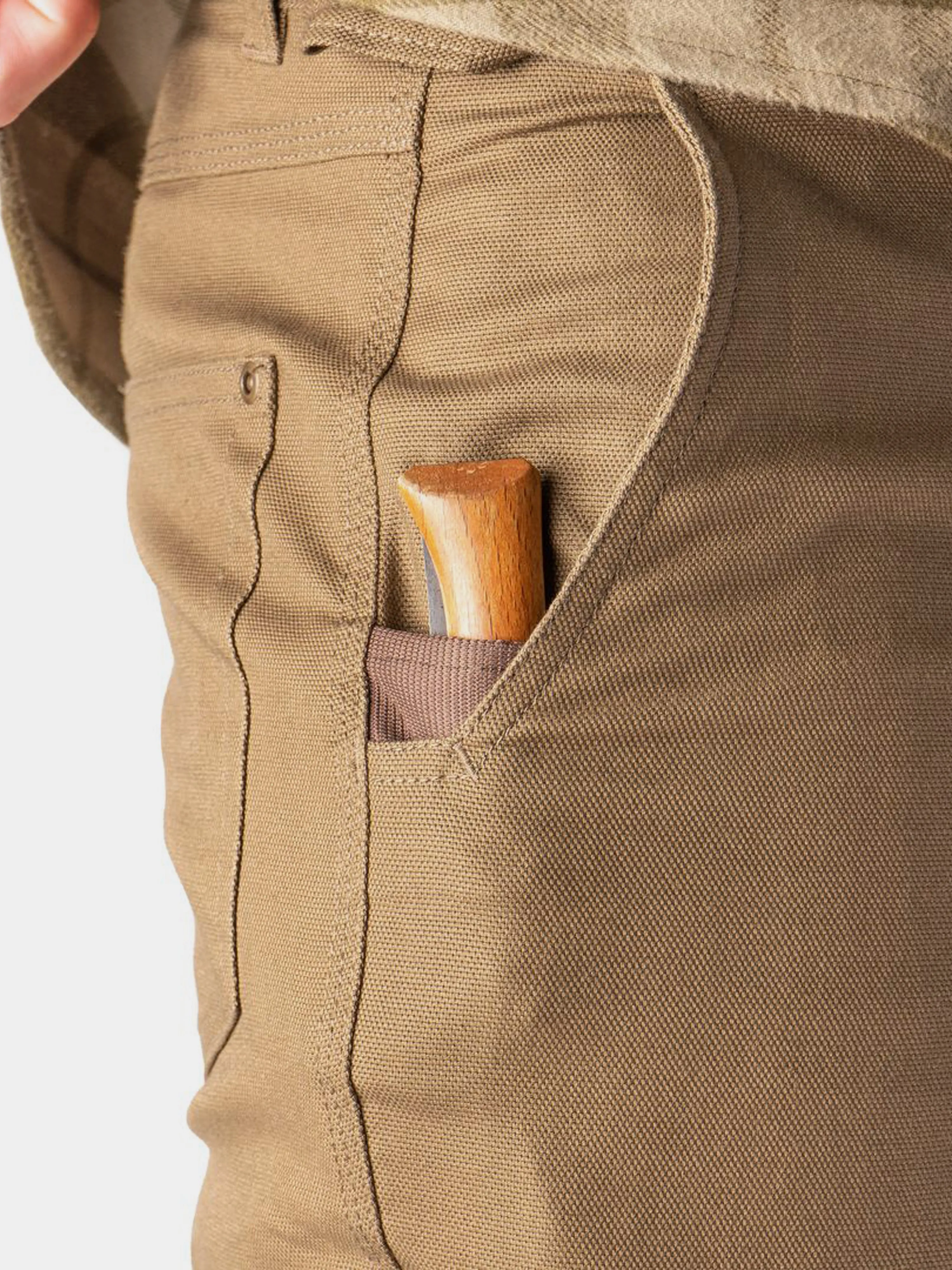 M's Brush Pants - Pin Oak