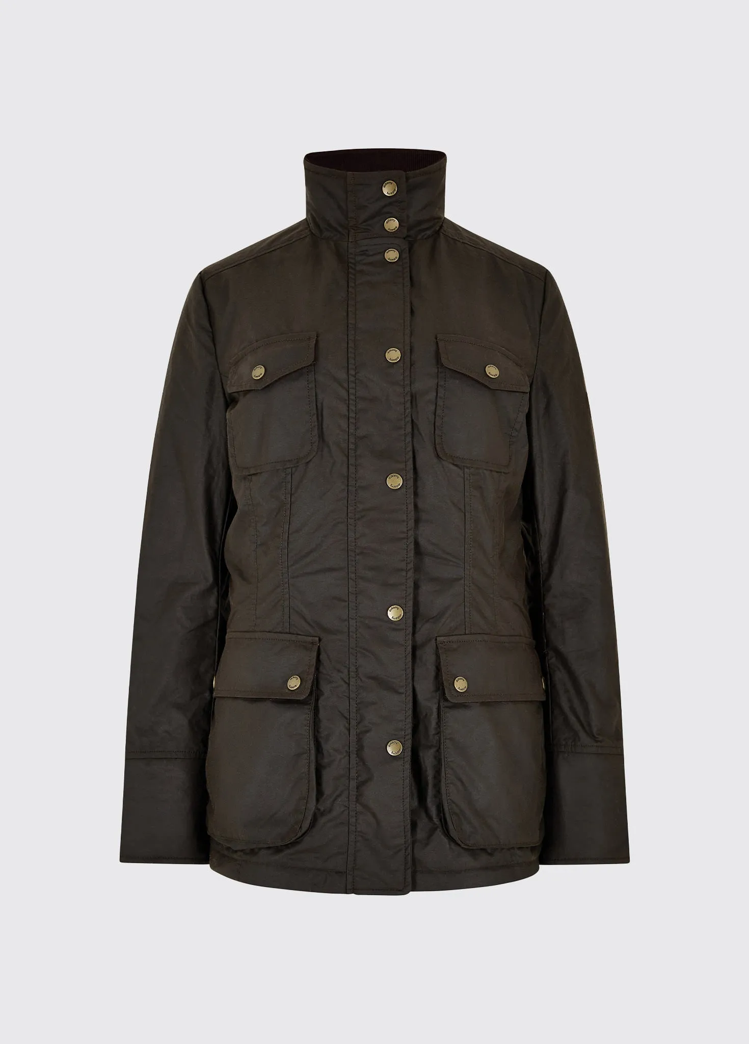 Munsboro Waxed Cotton Jacket - Verdigris