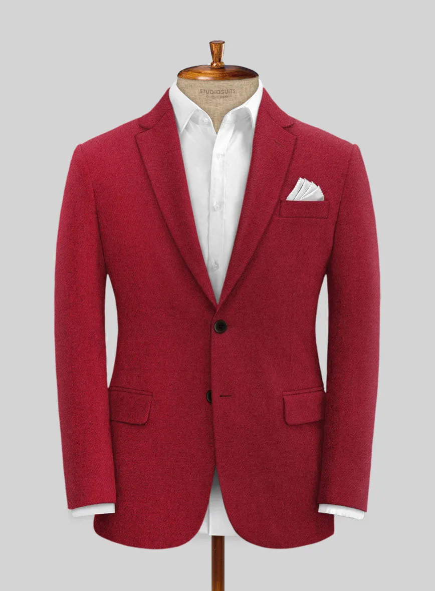 Naples Red Tweed Jacket