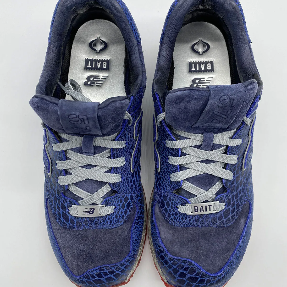 New Balance x BAIT x G.I. Joe Cobra Commander 574 Navy size 10.5 (Pre-Owned)