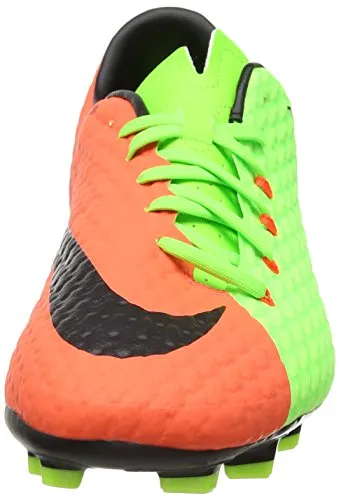 Nike Herren Hypervenom Phelon 3 Fg Fußballschuhe, Grün (Elctrc Green/Black-Hyper Orange-Volt), 42.5 EU