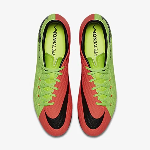 Nike Herren Hypervenom Phelon 3 Fg Fußballschuhe, Grün (Elctrc Green/Black-Hyper Orange-Volt), 42.5 EU