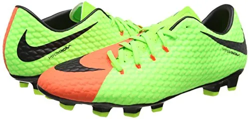 Nike Herren Hypervenom Phelon 3 Fg Fußballschuhe, Grün (Elctrc Green/Black-Hyper Orange-Volt), 42.5 EU