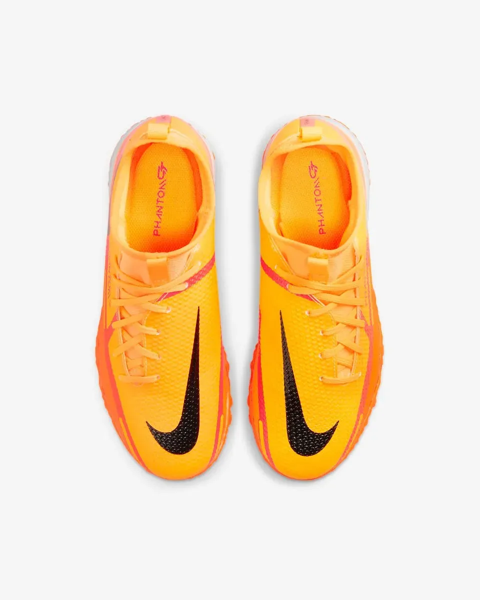 Nike JR Phantom GT2 Academy DF TF - Laser Orange-Black