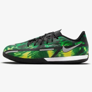 Nike JR Phantom GT2 Academy SW IC - Black-Green Strike