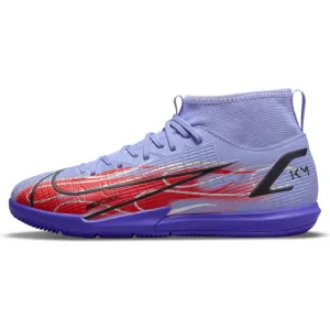 Nike JR Superfly 8 Academy KM IC - Light Thistle-Bright Crimson