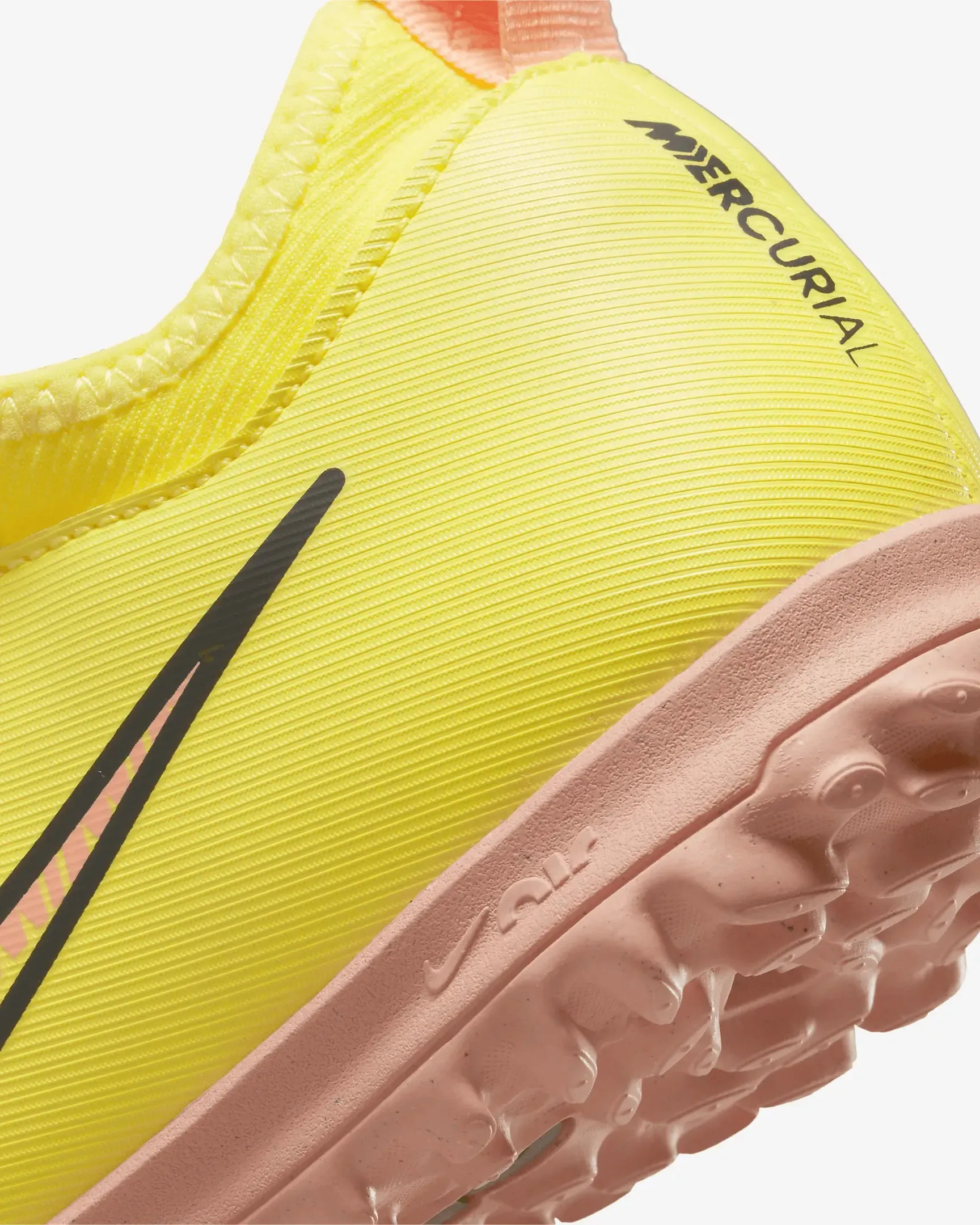 Nike Jr Zoom Vapor 15 Academy Turf - Yellow Strike-Sunset Glow